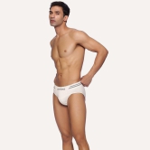 Omtex - White Nylon Mens Briefs ( Pack of 1 ) - None