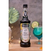 BEVARO  Blue Lagoon Syrup, Refreshing Gourmet Syrup for Mocktails & Mixers Blue Lagoon  (300 ml, Pack of 1)