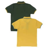 Cub McPaws Pack of 2 Half Sleeves Polo for Boys |4-12Y| - None