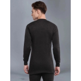 Dollar Pack of 1 Cotton Blend Mens Thermal Tops ( Black ) - None