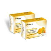 LA ORGANO Glutathione Calendula Skin Lightening & Brightening Bathing Soap 200 g Pack of 2