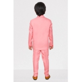 DKGF Fashion - Pink Polyester Boys Suit ( Pack of 1 ) - None