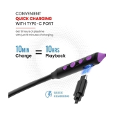 Portronics - Wireless Bluetooth Headset - Purple