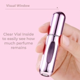 Refillable Perfume Travel Atomiser 5ml-Silver