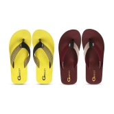 GBest Multicolor Mens Thong Flip Flop - None