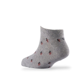 Men Pack Of 2 Patterned Cotton Ankle Length Socks