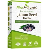 Attar Ayurveda Jamun Seed Powder for Diabetes - 250 gram