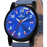 Swisstyle - Blue Leather Analog Men's Watch