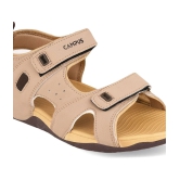 Campus - Beige Mens Floater Sandals - None