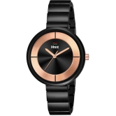 HAMT - Black Metal Analog Womens Watch