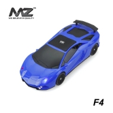 MZ F4 5 W Bluetooth Speaker Bluetooth V 5.0 with SD card Slot Playback Time 6 hrs Blue - Blue