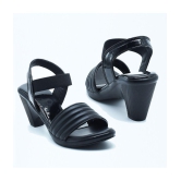 Dream Makers - Black Women's Sandal Heels - None