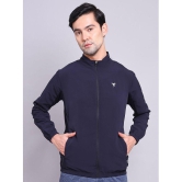 Technosport Navy Polyester Mens Running Jacket ( Pack of 1 ) - L