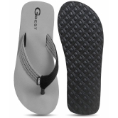 G Best Grey Mens Thong Flip Flop - None