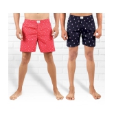 Supersquad Pack of 2 Cotton Mens Boxer- ( Multicolor ) - None