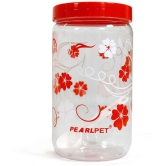 PearlPet - Red Plastic Dal Container ( Set of 6 ) - 1500 ml - Red