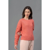 Mode By RedTape Women Deep Pink Solid Sweater