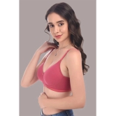 Elina - Pink Cotton Heavily Padded Womens Everyday Bra ( Pack of 1 ) - None