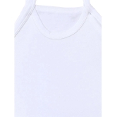 BODYCARE Girls White Vest Dori Neck Sleeveless Pack Of 3 - None