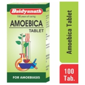 Baidyanath Amoebica Tablets For Amoebiosis, Ayurvedic Diarrhea Medicine, 100 Tablet