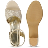 Saheb - Nude Women''s Sandal Heels - None