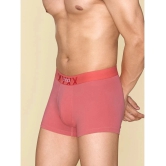 XYXX - Coral Cotton Mens Trunks ( Pack of 1 ) - None