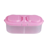 TINUMS Food Container Plastic Pink Food Container ( Set of 1 ) - Pink