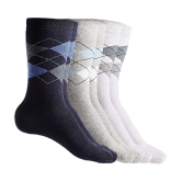 Texlon - Multicolor Cotton Men's Mid Length Socks ( Pack of 3 ) - Multicolor