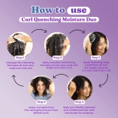 Fix My Curls - Moisture Styling Duo  (Curl Quenching) 100 gm (Pack of 2)