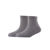 Men Pack Of 2 Striped Cotton Ankle Length Socks