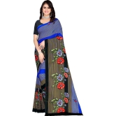 LEELAVATI - Multicolor Georgette Saree With Blouse Piece ( Pack of 1 ) - Multicolor