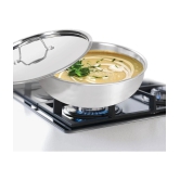 Milton Pro Cook Triply Stainless Steel Tasla with Lid, 18 cm / 1 Litre