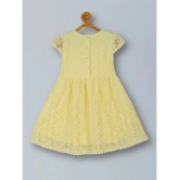 PLUM TREE Yellow Polyester Girls Fit And Flare Dress ( Pack of 1 ) - None