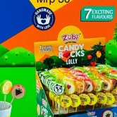 Zubi Candy Rocks Lolly, 20 Gm