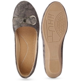 Ishransh - Gray Womens Casual Ballerinas - None