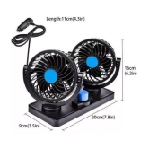 PENYAN Dashboard Fan Black