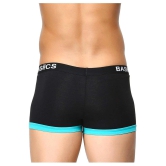 BASIICS By La Intimo - Black Cotton Mens Trunks ( Pack of 2 ) - M