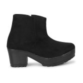 Ishransh - Black Women''s Ankle Length Boots - None