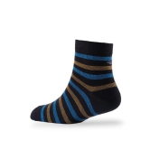 Men Pack Of 2 Striped Cotton Ankle Length Socks