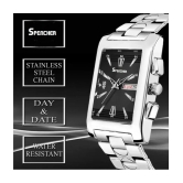 spencher Silver Stainless Steel Analog Mens Watch