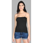 Madam Camisole Cotton Blended Camisoles - Black Single - None