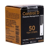 Control D 50 Test Strips (Blood Glucose) Expiry Aug 2024