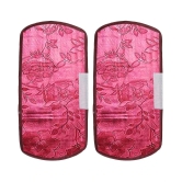 E-Retailer Set of 2 PVC Red Fridge Handle Cover - Red