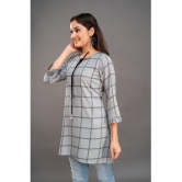 Kapadia Grey Rayon Womens Regular Top ( Pack of 1 ) - None