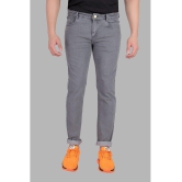 RAGZO Slim Fit Basic Men''s Jeans - Grey ( Pack of 1 ) - None