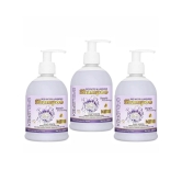 Rice Water Shampoo with Rice Water, Rice Keratin & Lavender Oil - Pack of 3