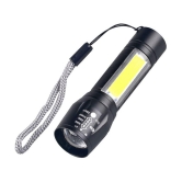 DAYBETTER - 10W Rechargeable Flashlight Torch ( Pack of 1 )