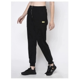 Rigo Black Cotton Joggers - S