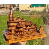 Shri Ram Mandir Ayodhya 3D Wooden Temple