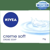 Nivea Creme Soft Soap, Enriched With Almond Oil, Ph Balanced, 75 G